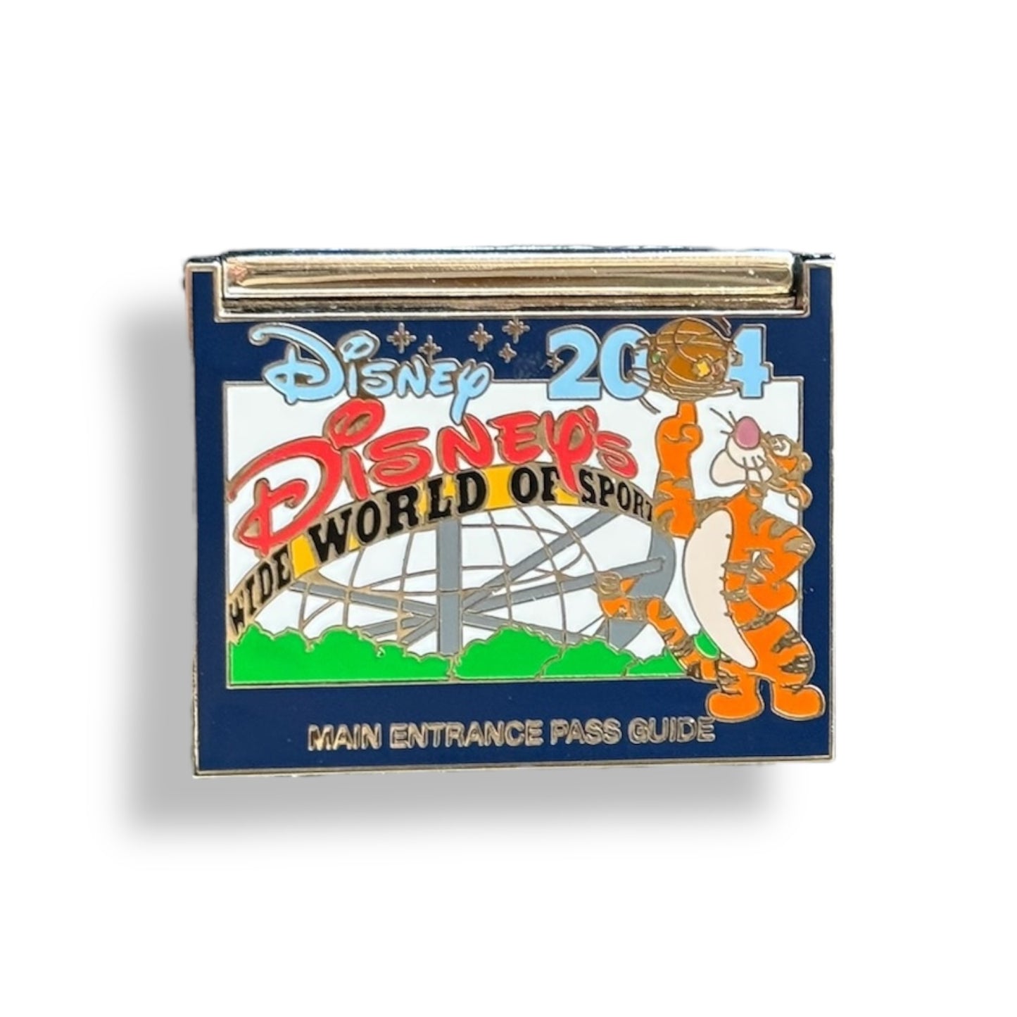 DEC Main Entrance Pass Tigger Wide World of Sports Pin