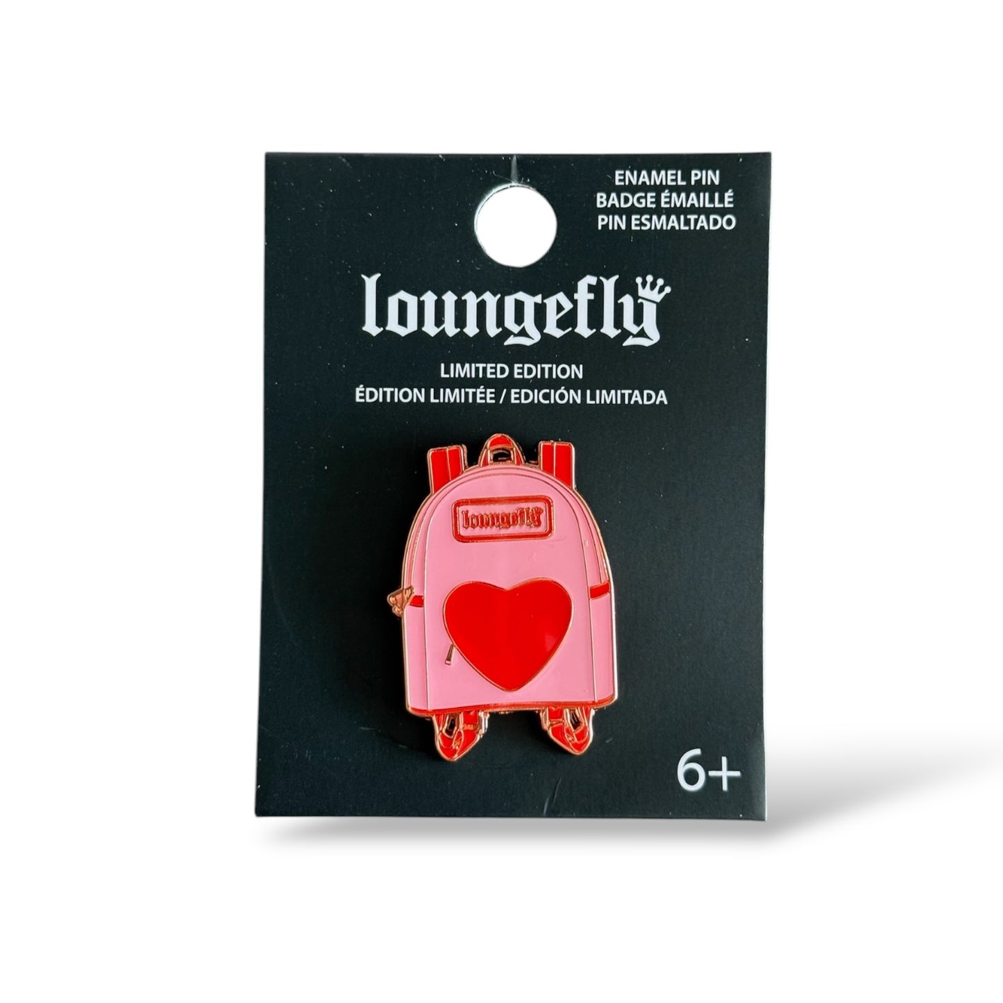 Loungefly Gift with Purchase Backpacks Valentine Heart Pin