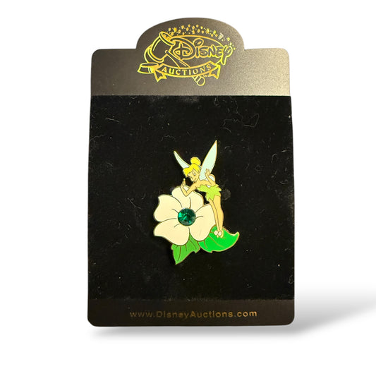 Disney Auctions Tinker Bell Birthstone May Emerald Pin