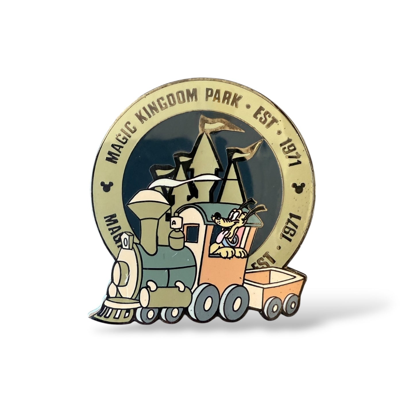 WDW Established Pluto Magic Kingdom Park Est. 1971 Pin