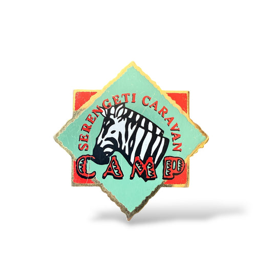 WDW Serengeti Caravan Camp Zebra Pin