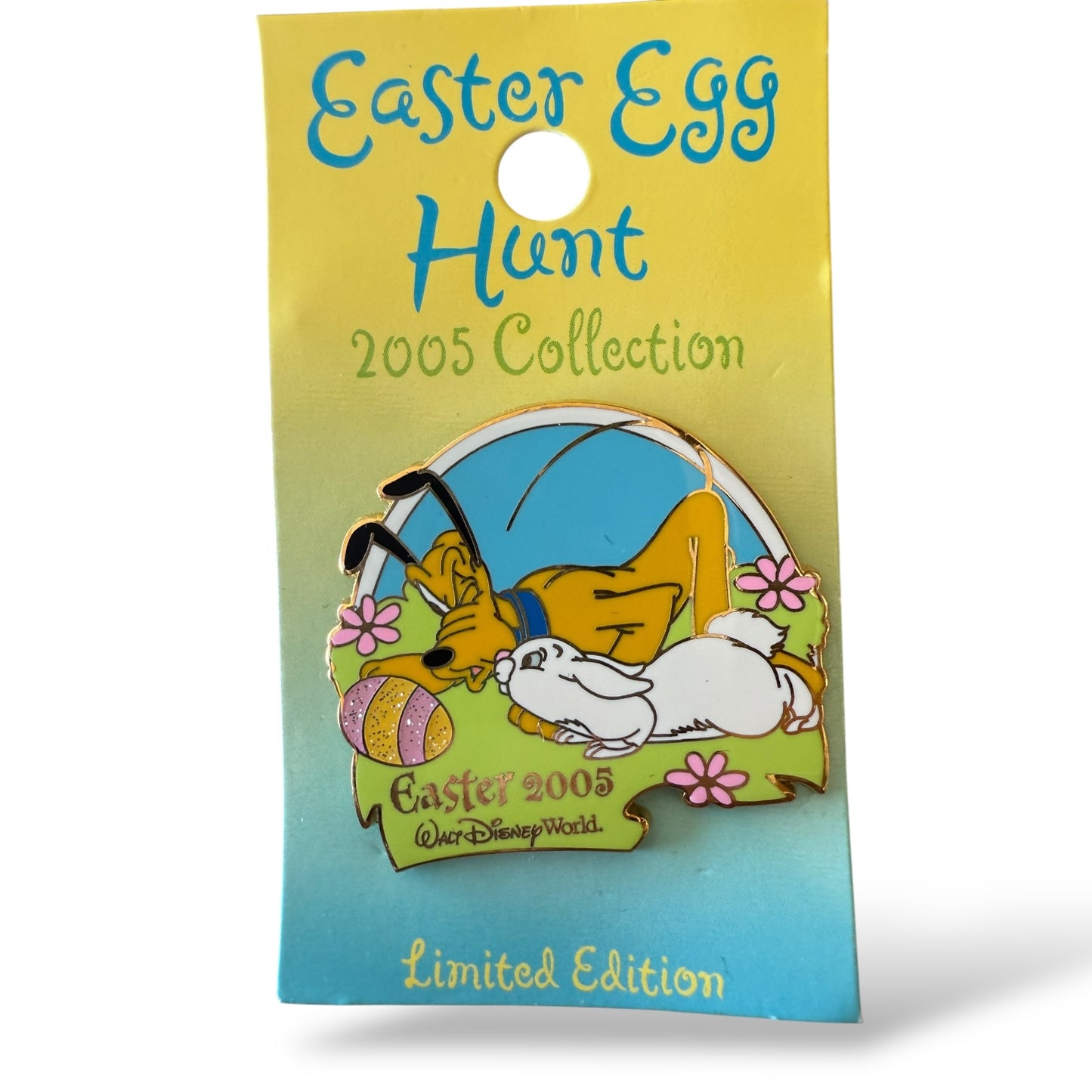 WDW Easter Egg Hunt 2005 Collection Pluto Pin