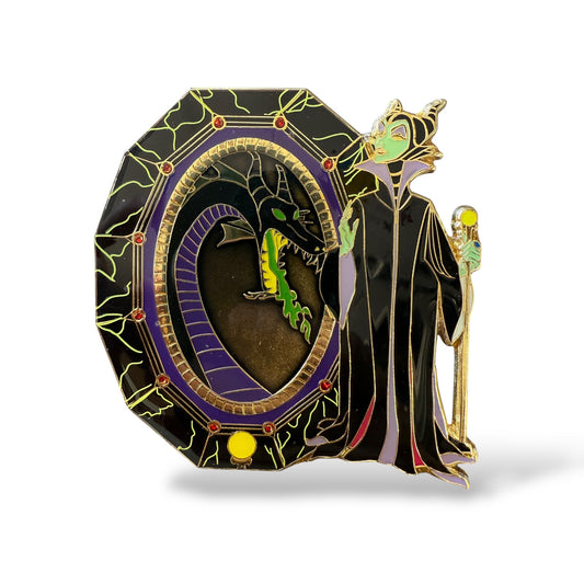 Jekyll and Hyde Maleficent Fantasy Pin
