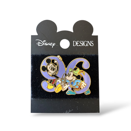 Disney Parks Disneyana Modern Mickey Reaching Out to Brave Little Tailor Mickey in 96 Pin