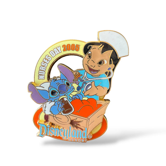 Artist Proof DLR Nurses Day 2005 Lilo & Stitch Pin