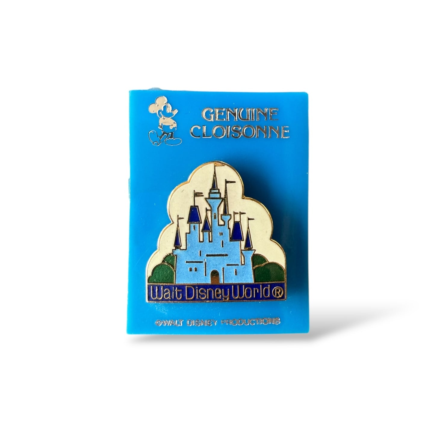 WDW Walt Disney World Blue Castle Pin