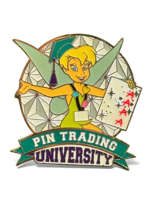 WDW Pin Trading University Graduate Mystery Tinker Bell Pin