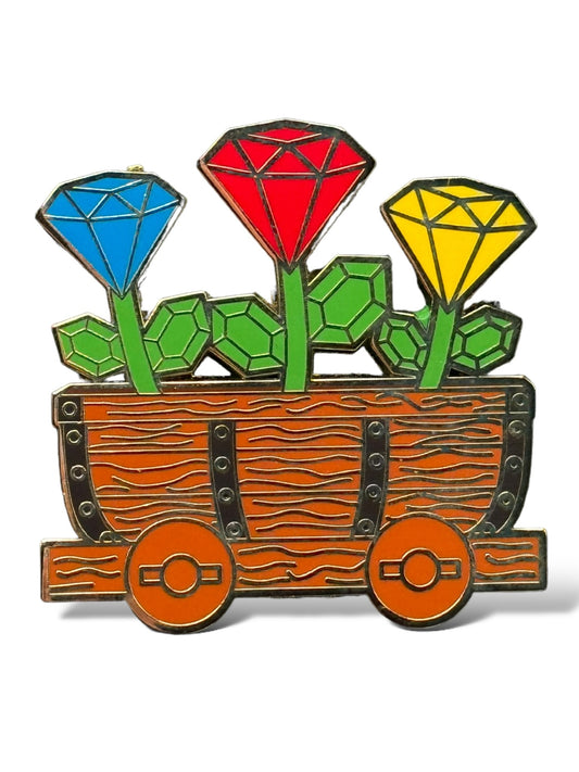 WDW EPCOT Flower and Garden Festival 2020 Potted Plant Planter Mystery Snow White and the Seven Dwarfs Mine Car Pin