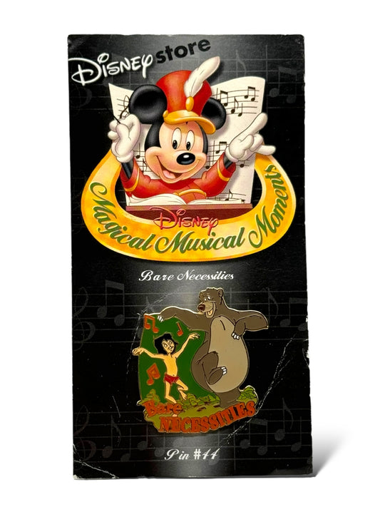 Disney Store Magical Musical Moments Bare Necessities Mowgli and Baloo Pin