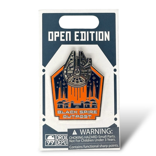 DLR Star Wars Black Spire Outpost Galaxy's Edge Resistance Pin