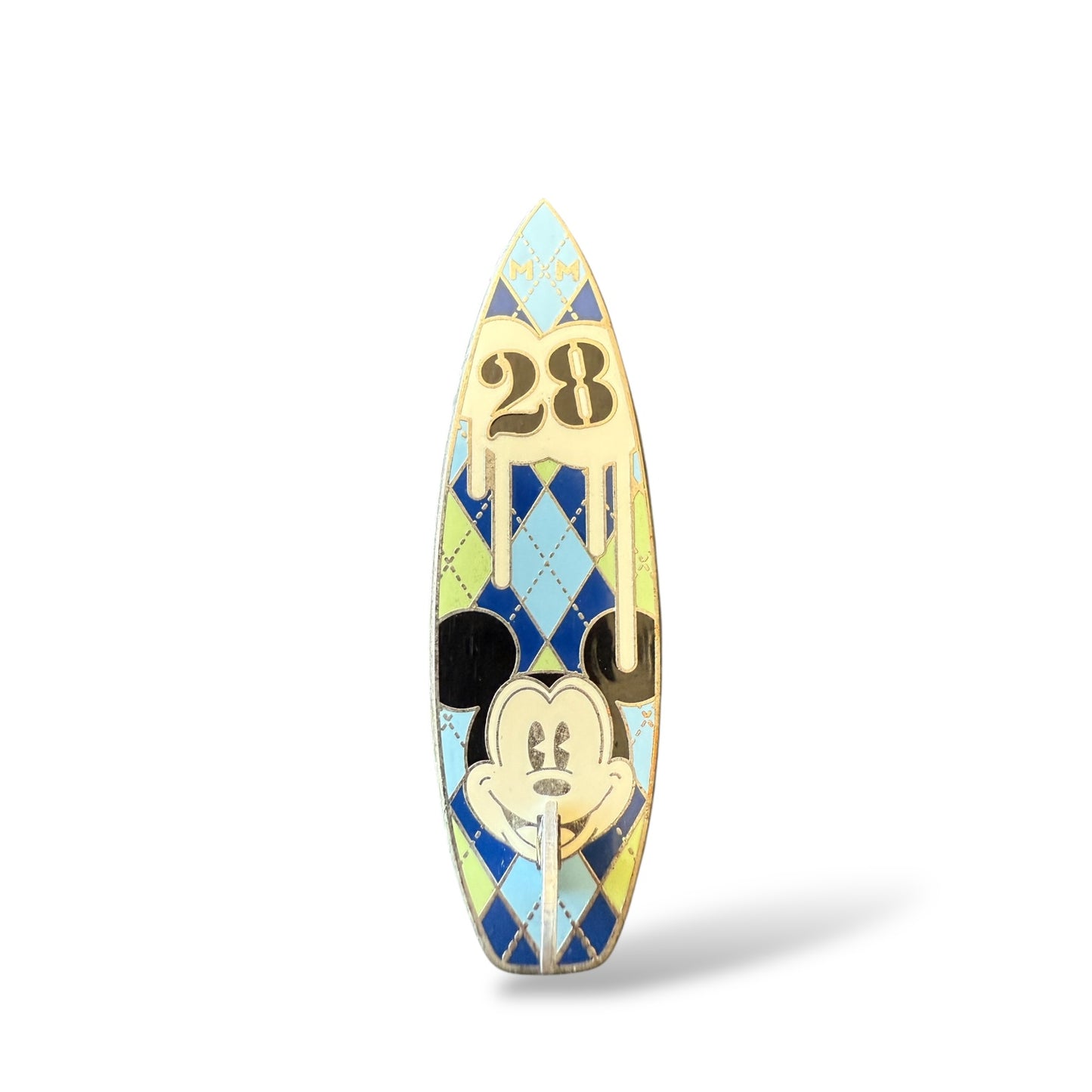 Disney Parks Surfboard Mickey Mouse Pin