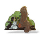 Disney Parks Star Wars Reimagined Scenes Princess Leia and Chewbacca Pin