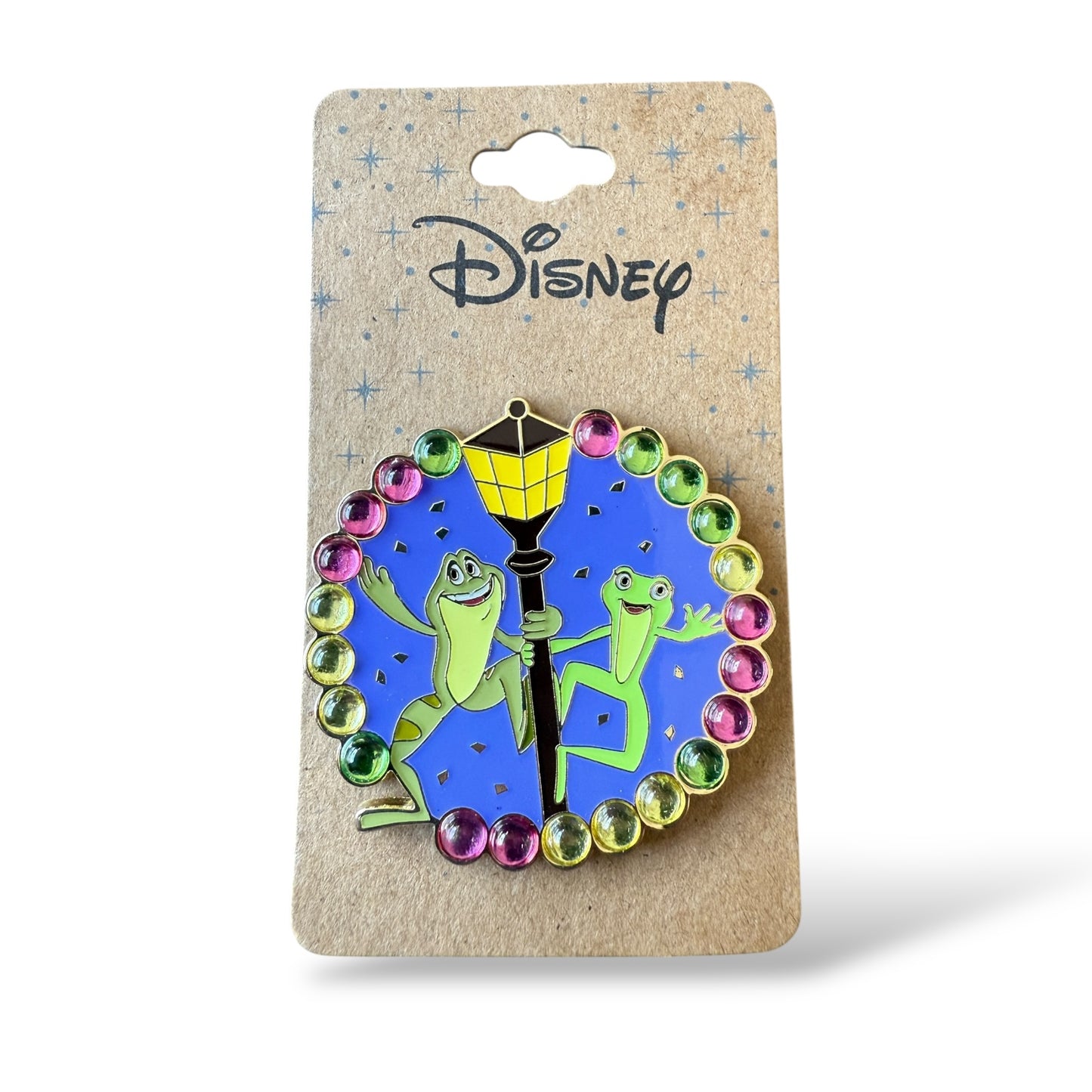 Loungefly Princess and The Frog Mardi Gras Pin