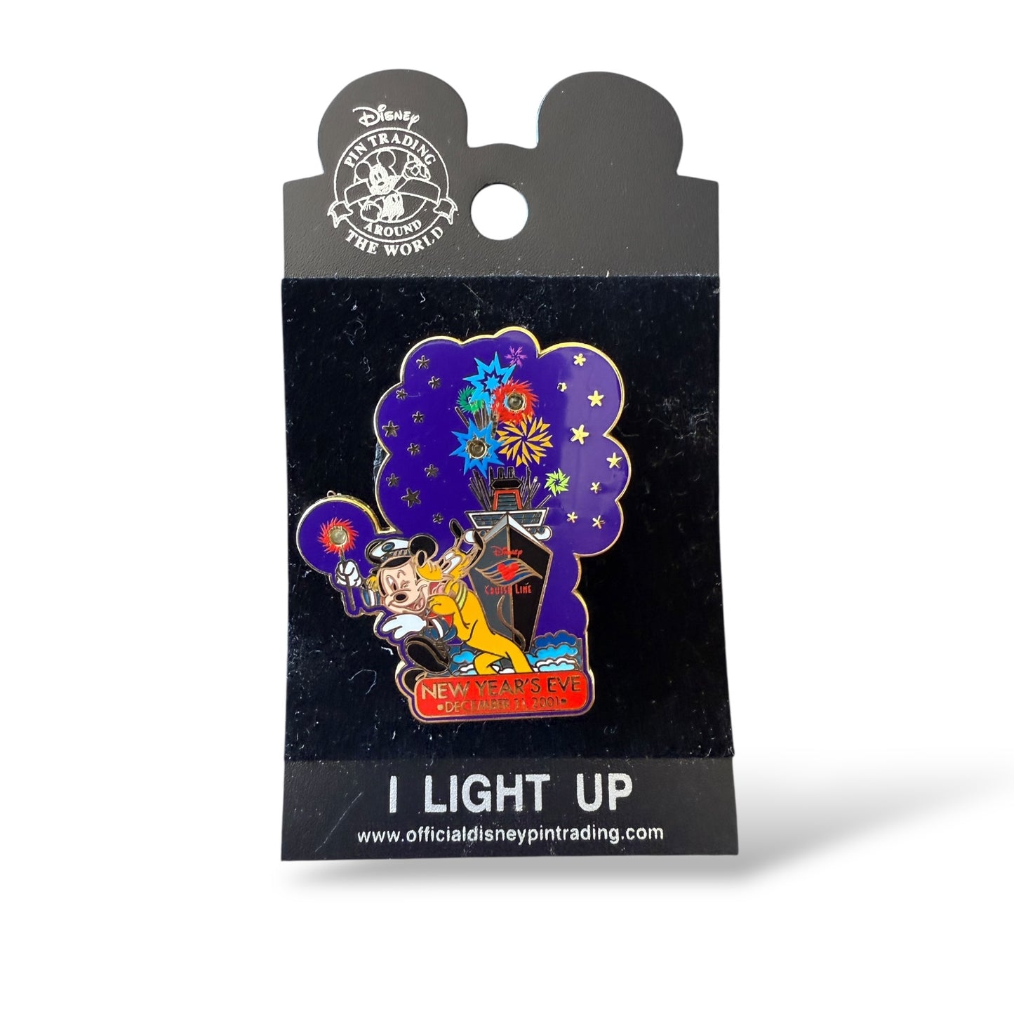 DCL New Year's Eve Pin 2001-2002 Pin