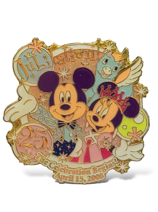 TDR Jubilation! Parade Float Mickey, Minnie & Baby Pegasus Pin