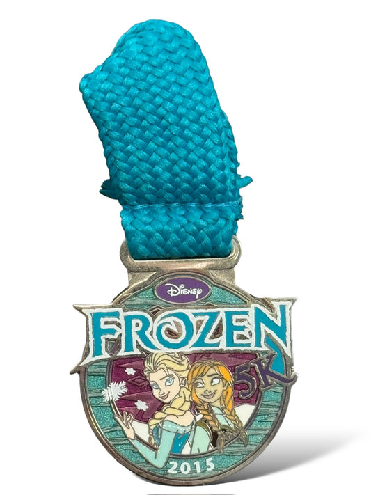 WDW 2015 Princess 1/2 Marathon Frozen 5K Pin