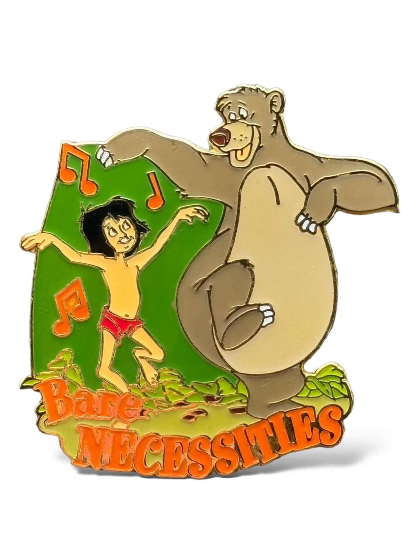 Disney Store Magical Musical Moments Bare Necessities Mowgli and Baloo Pin
