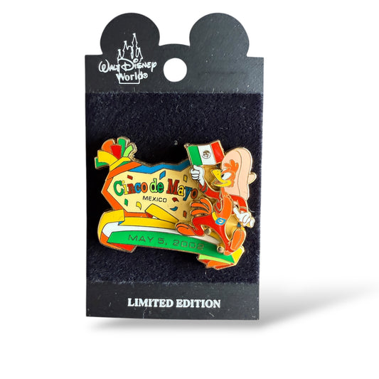 WDW Caballero Panchito Cinco De Mayo 2002 Pin