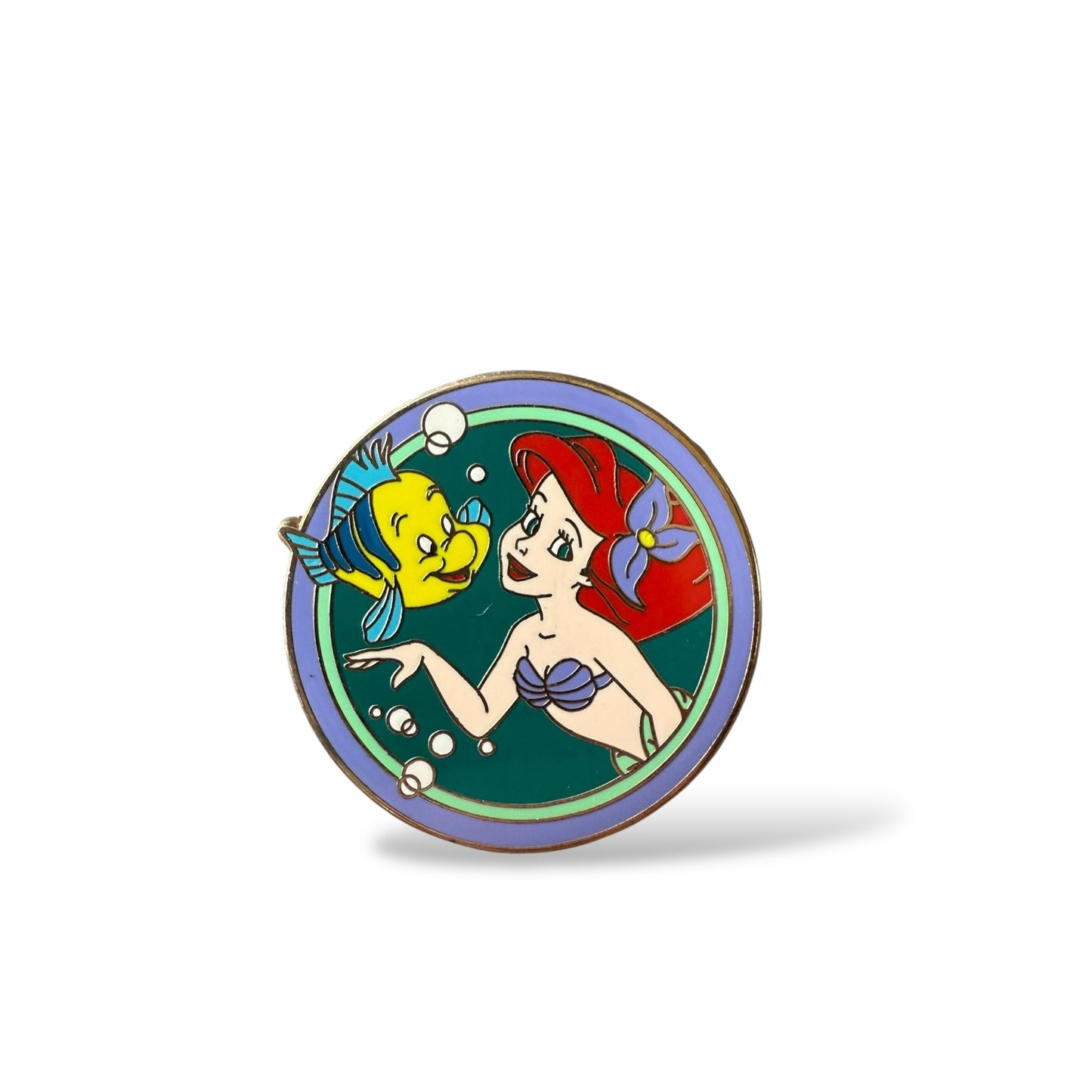 Disney Parks Best Friends Ariel and Flounder Pin