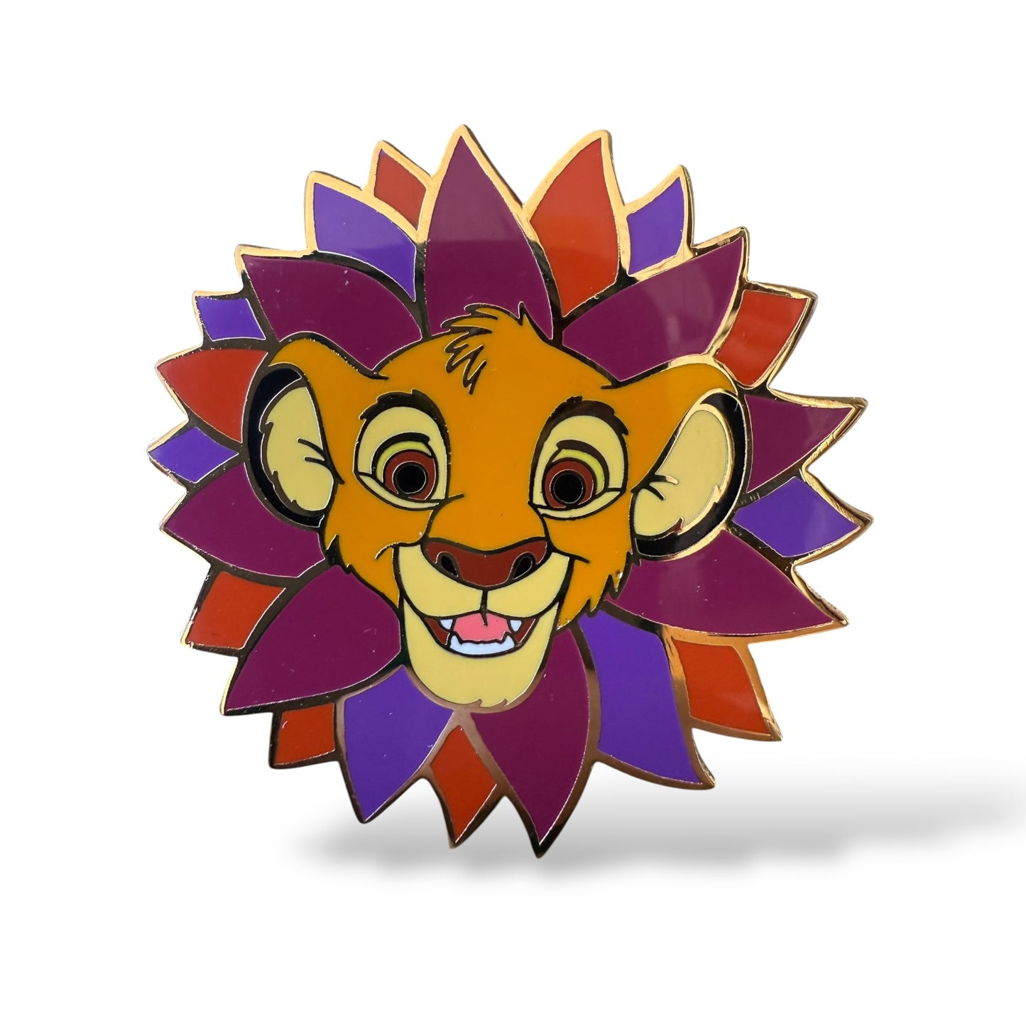 WDW Mickey's Pin Pursuit 2004 Disney Pin Flowers Simba Pin