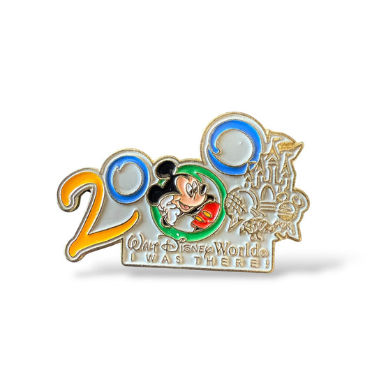WDW I Was There 2000 Mickey Mouse Memory Box Pin