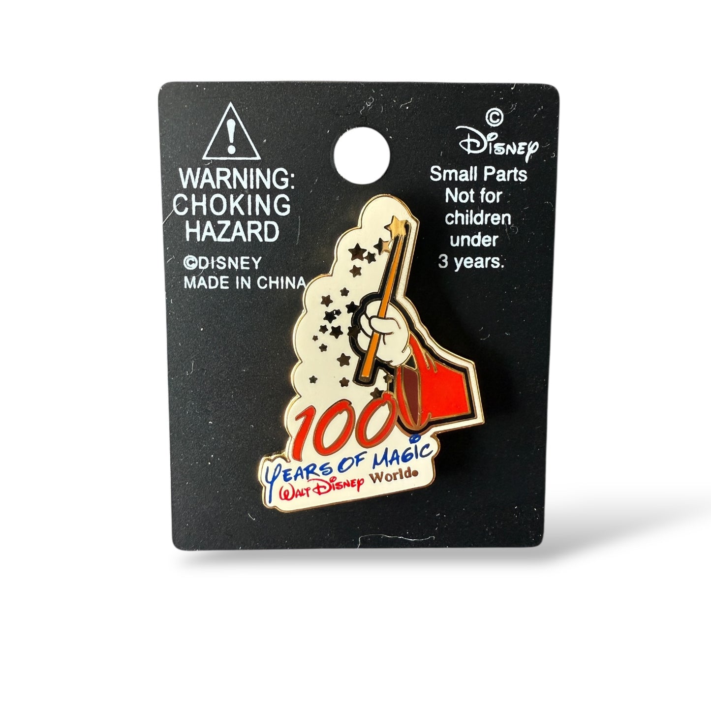 Disney Parks 100 Years of Magic Hasbro Game Sorcerer's Apprentice Wand Pin
