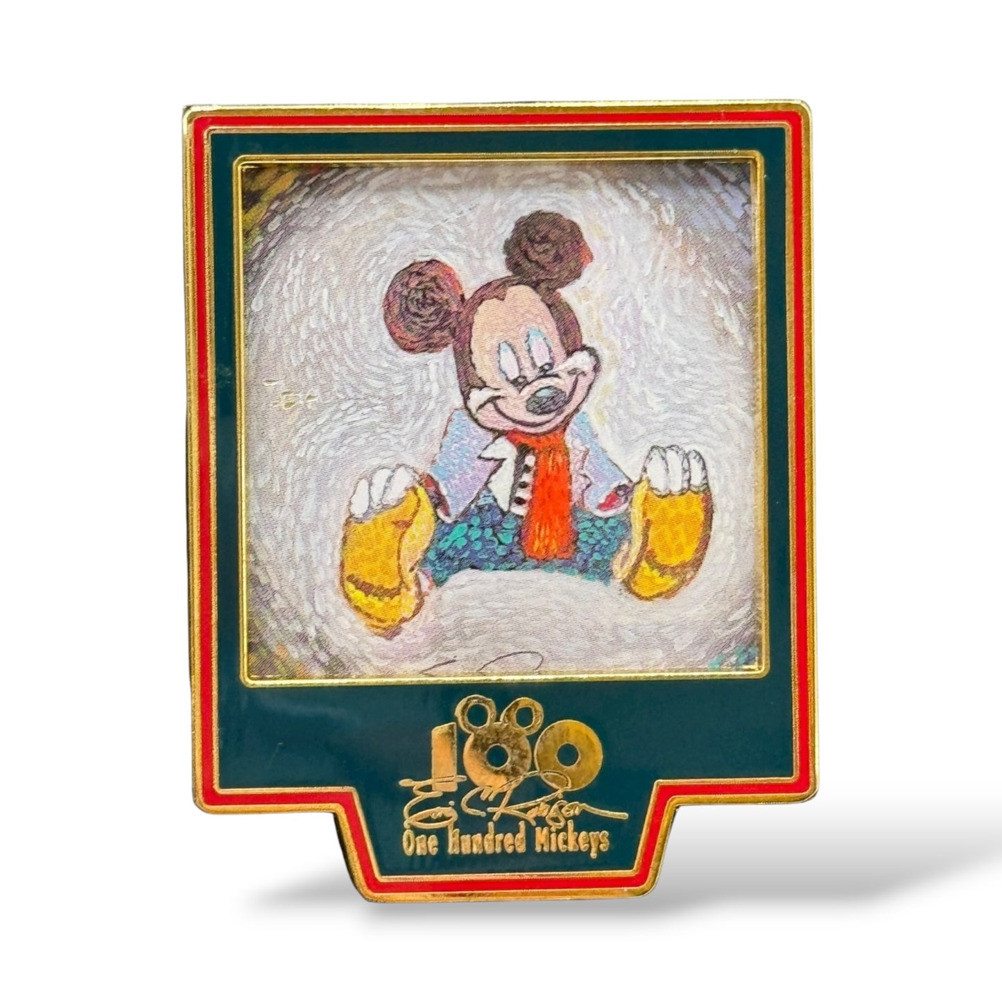 DLR One Hundred Mickeys Toe Touch Pin