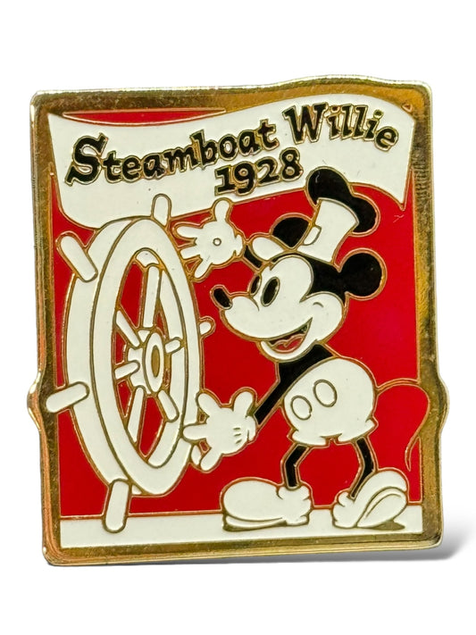 TDR Steamboat Willie Mickey Mouse Pin