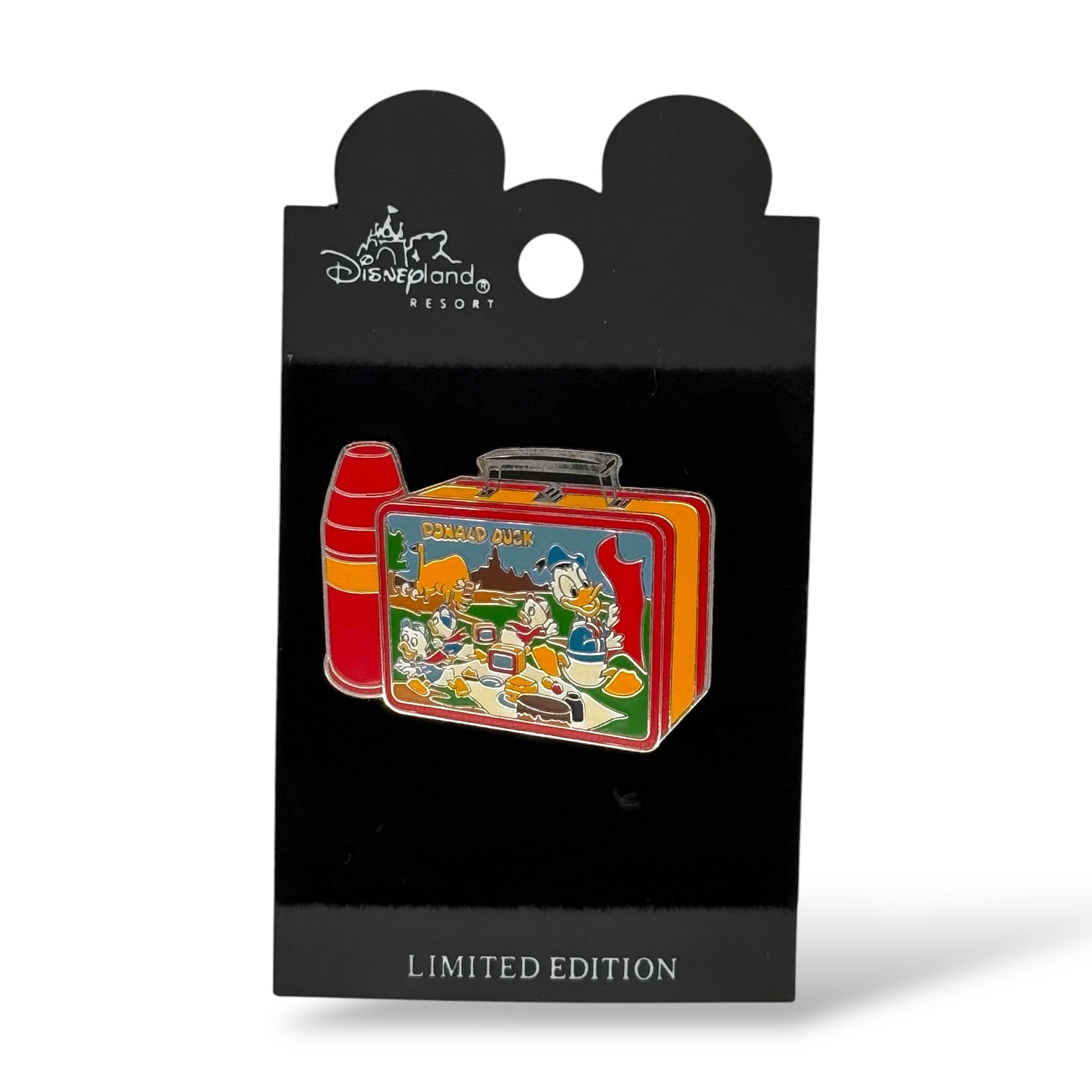 DLR Lunch Box Donald Duck and Nephews Huey Dewey Louie Pin