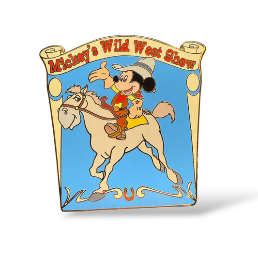 Disney Auctions Mickey Mouse Wild West Show Mickey Pin