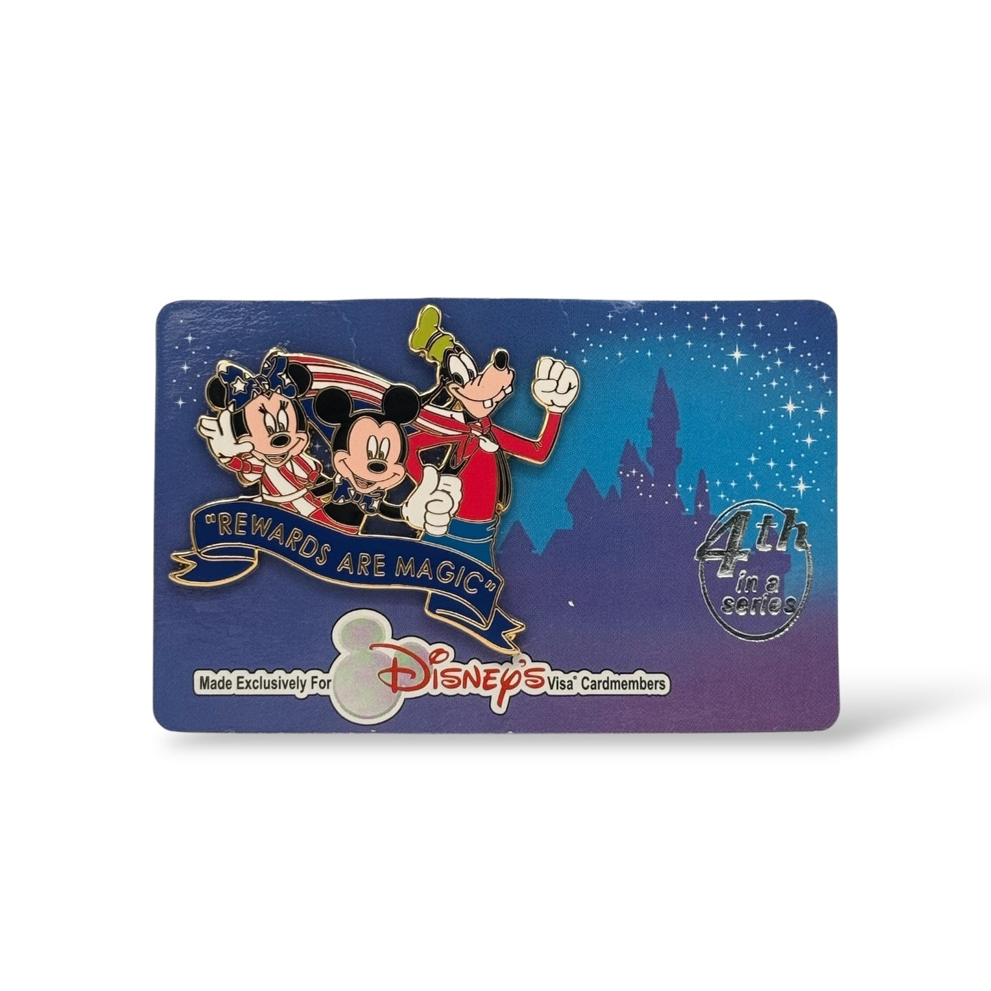 Disney Parks Mickey Minnie Goofy Rewards are Magic Pin