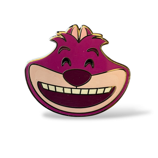 Disney Parks Emoji Blitz Cheshire Grin Pin