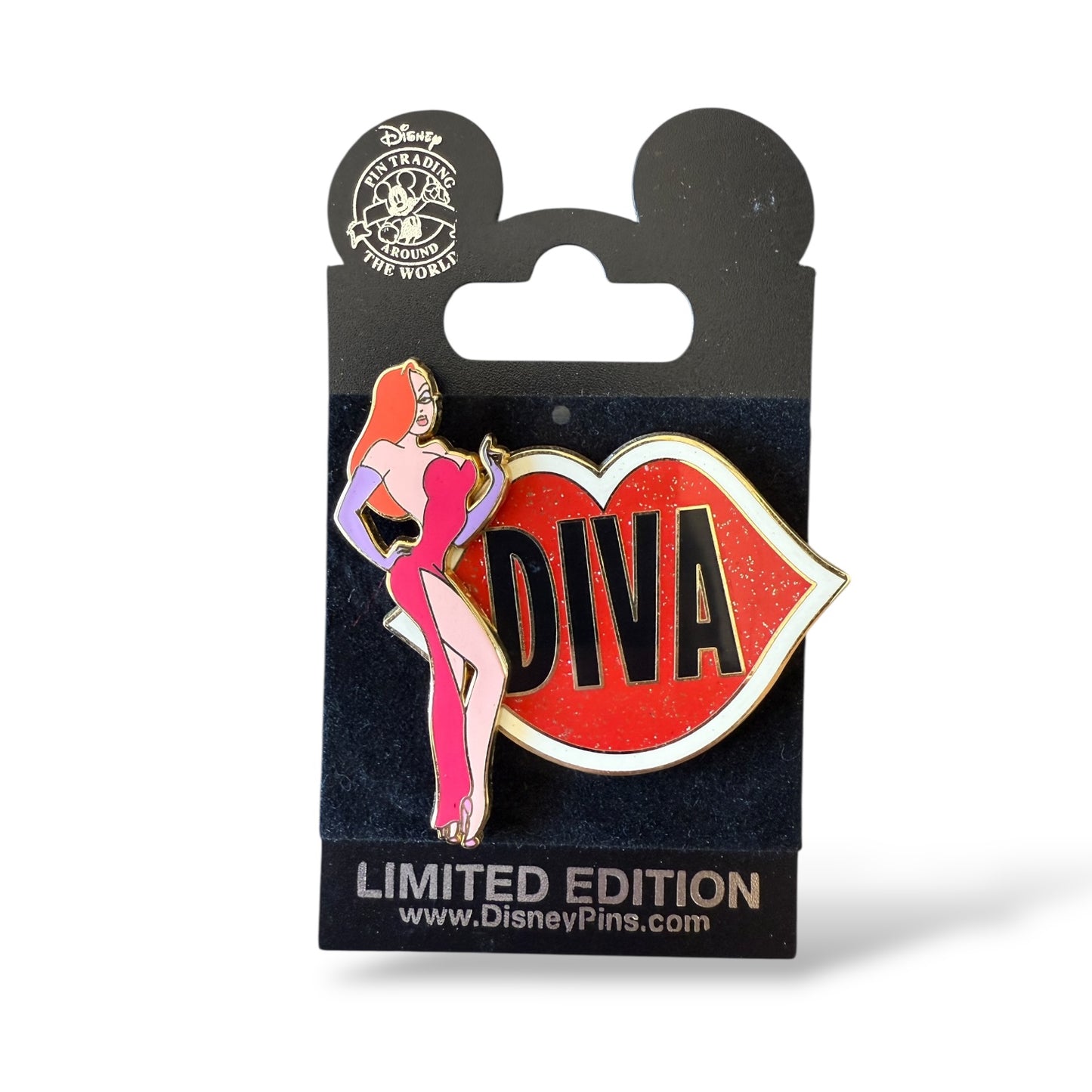 DLR  Jessica Diva Kiss Pin