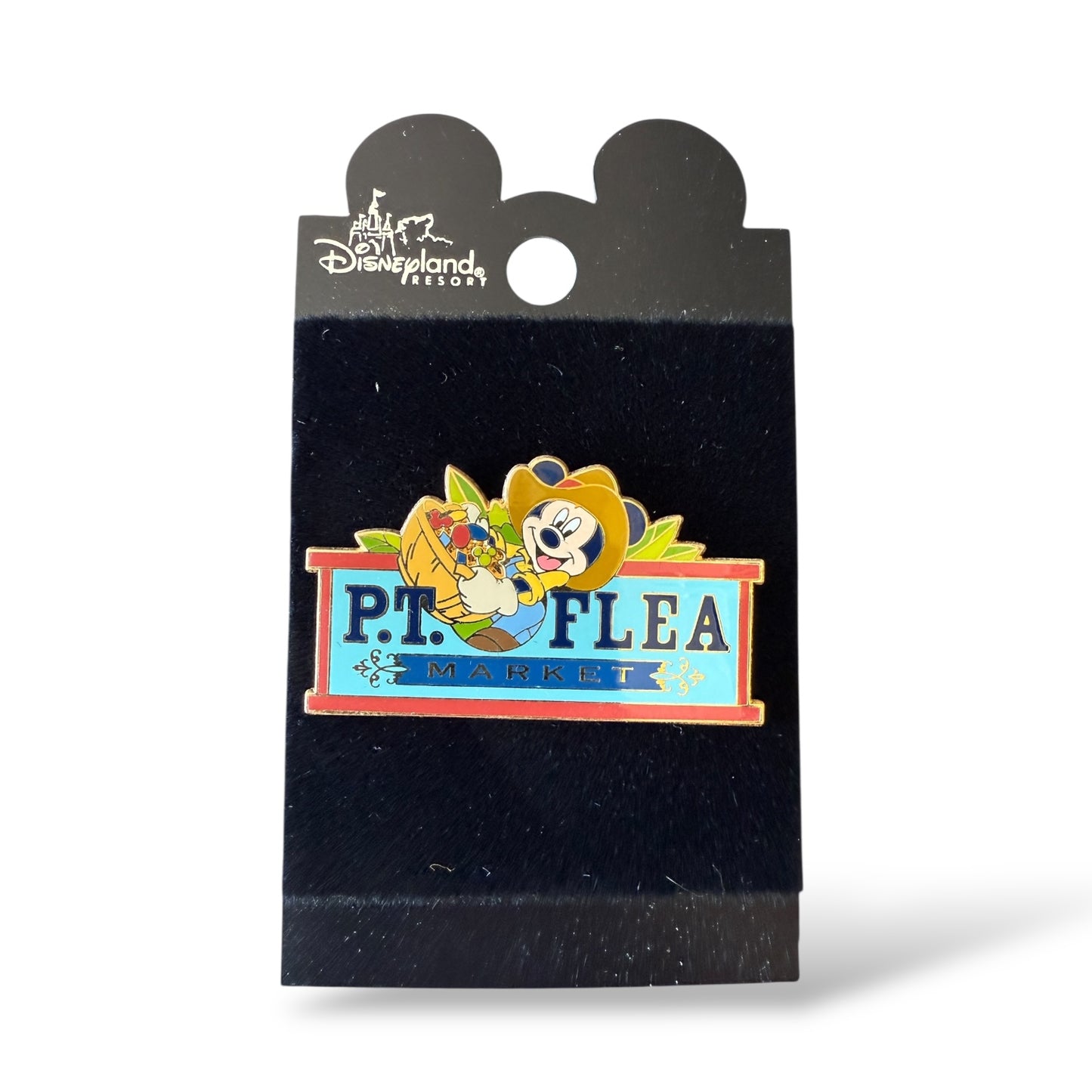 DLR Disneyland Resort LE Pin Location P.T. Flea Market Pin