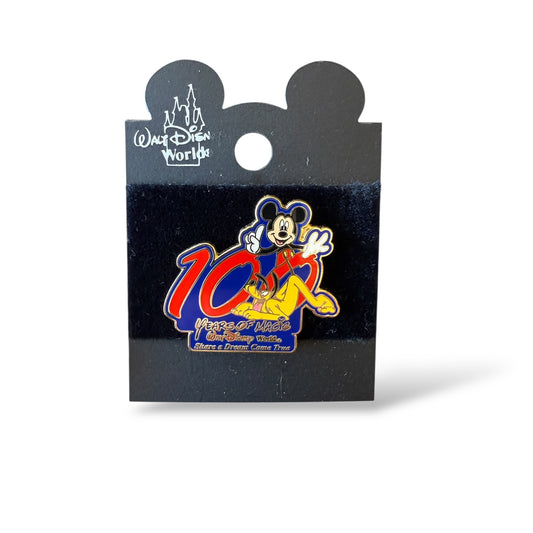 WDW 100 Years of Magic Mickey and Pluto Flex 2002 Pin