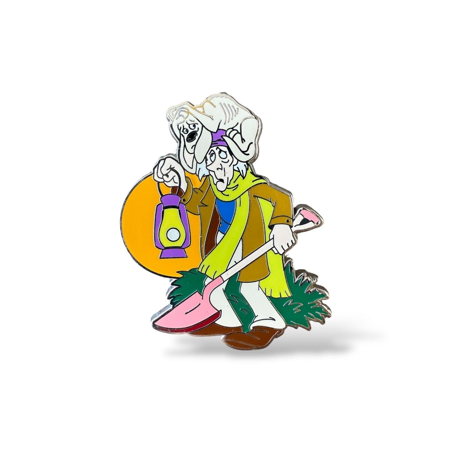 Disney Parks The Haunted Mansion Attraction Deluxe Starter Groundskeeper with Dog Pin