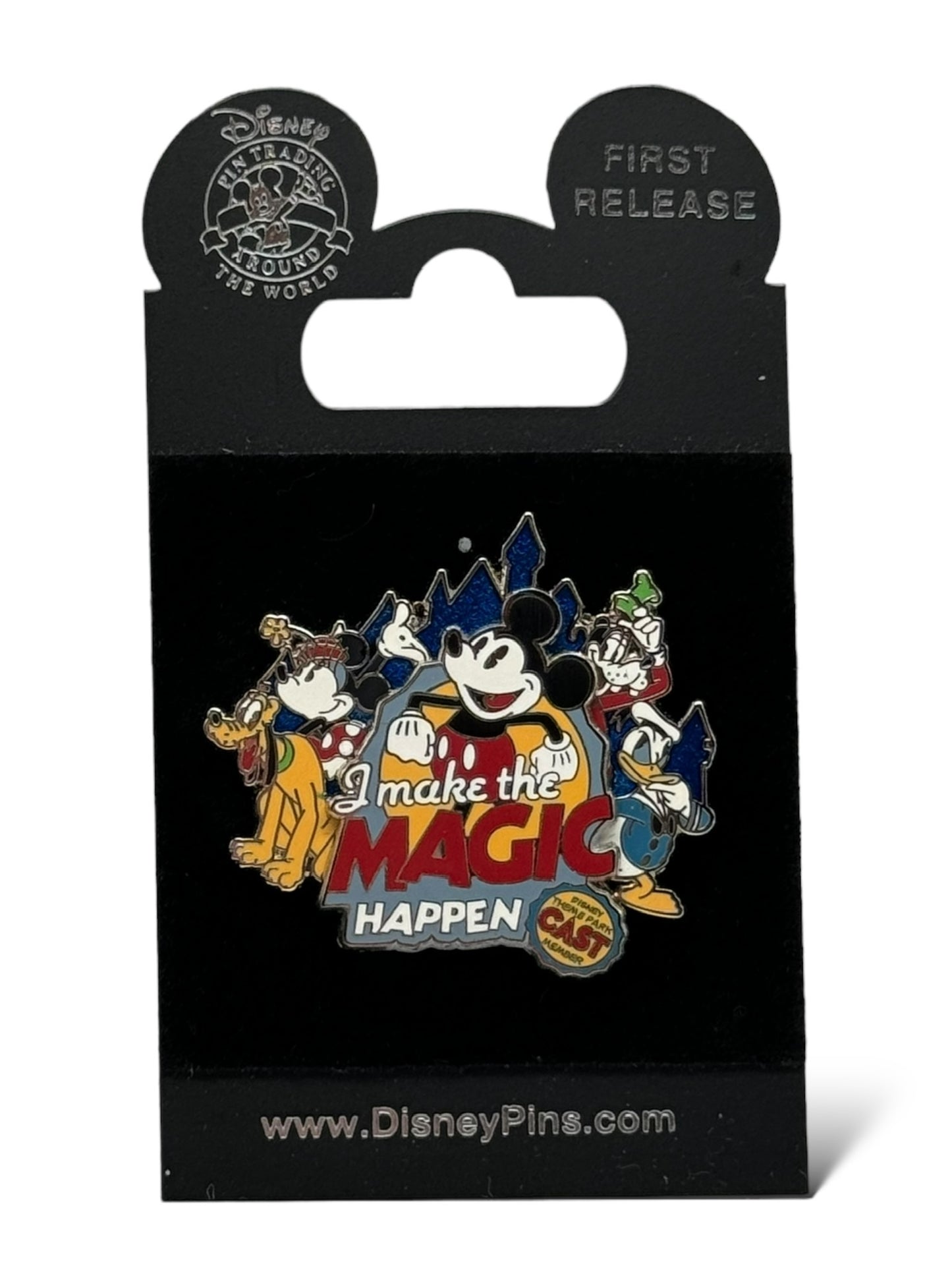 DEC "I make the magic happen" Cast Logo Pin