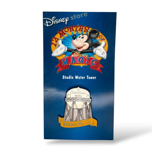 Disney Store 12 Months of Magic Studio Water Tower Pin