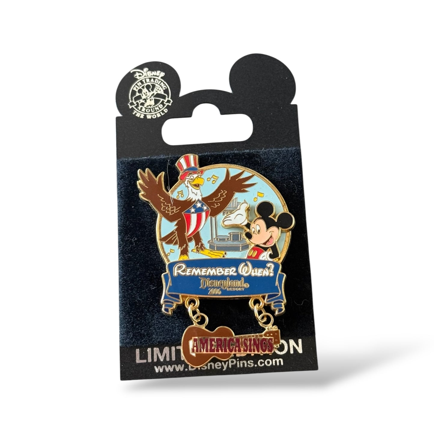 DLR Remember When America Sings Mickey Pin