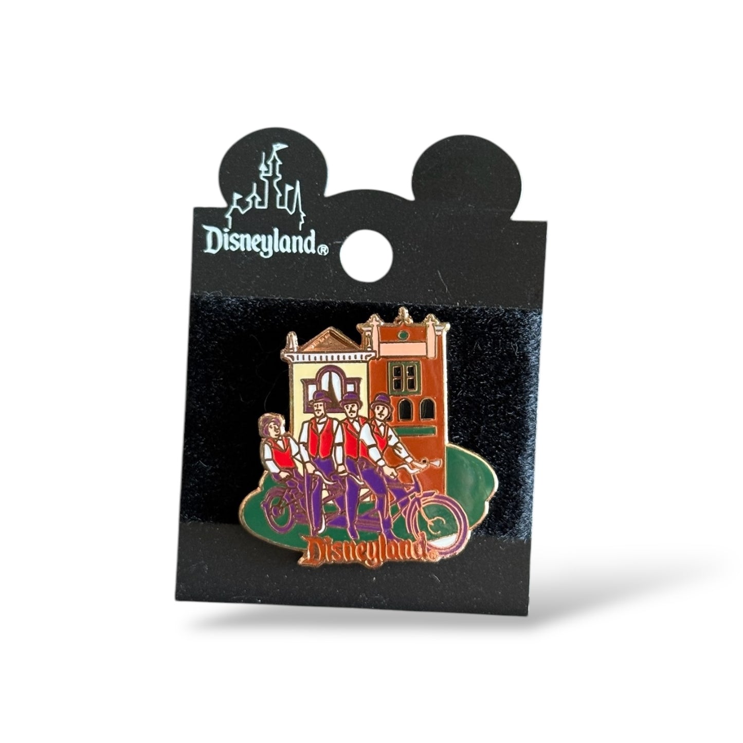 DLR 1998 Attractions Main Street Dapper Dans Quartet Pin