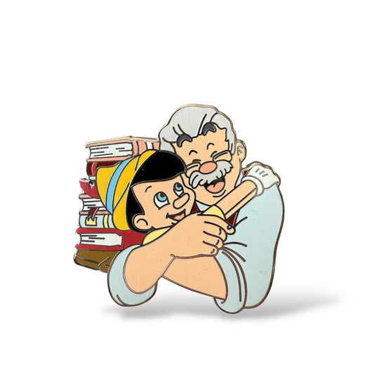 Disney Parks Hugs Mystery Pinocchio and Gepetto Pin