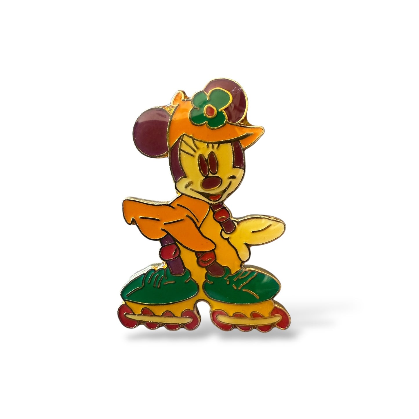 Monogram Minnie Mouse Series Inline Skating Pin
