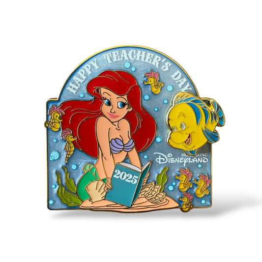 HKDL Happy Teacher's Day 2025 Ariel Pin