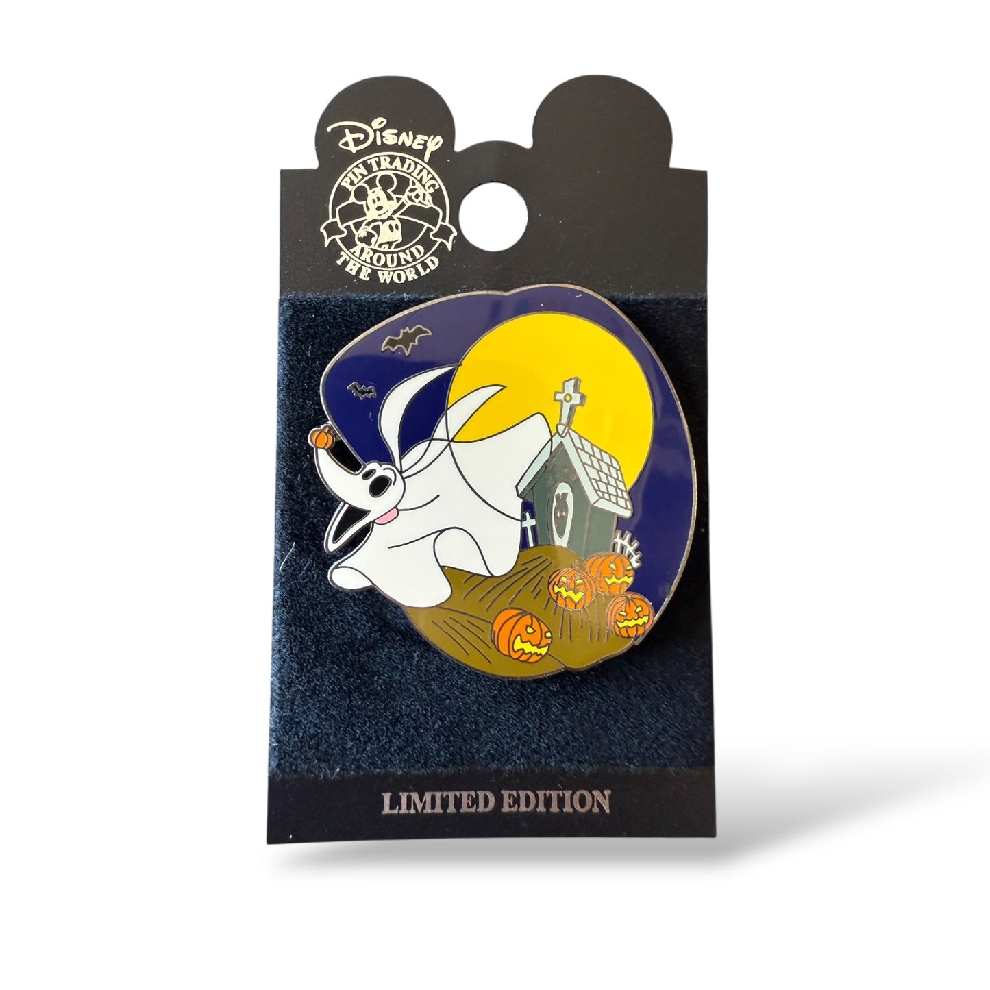 Disney Parks Nightmare Before Christmas Zero with Moon Pin