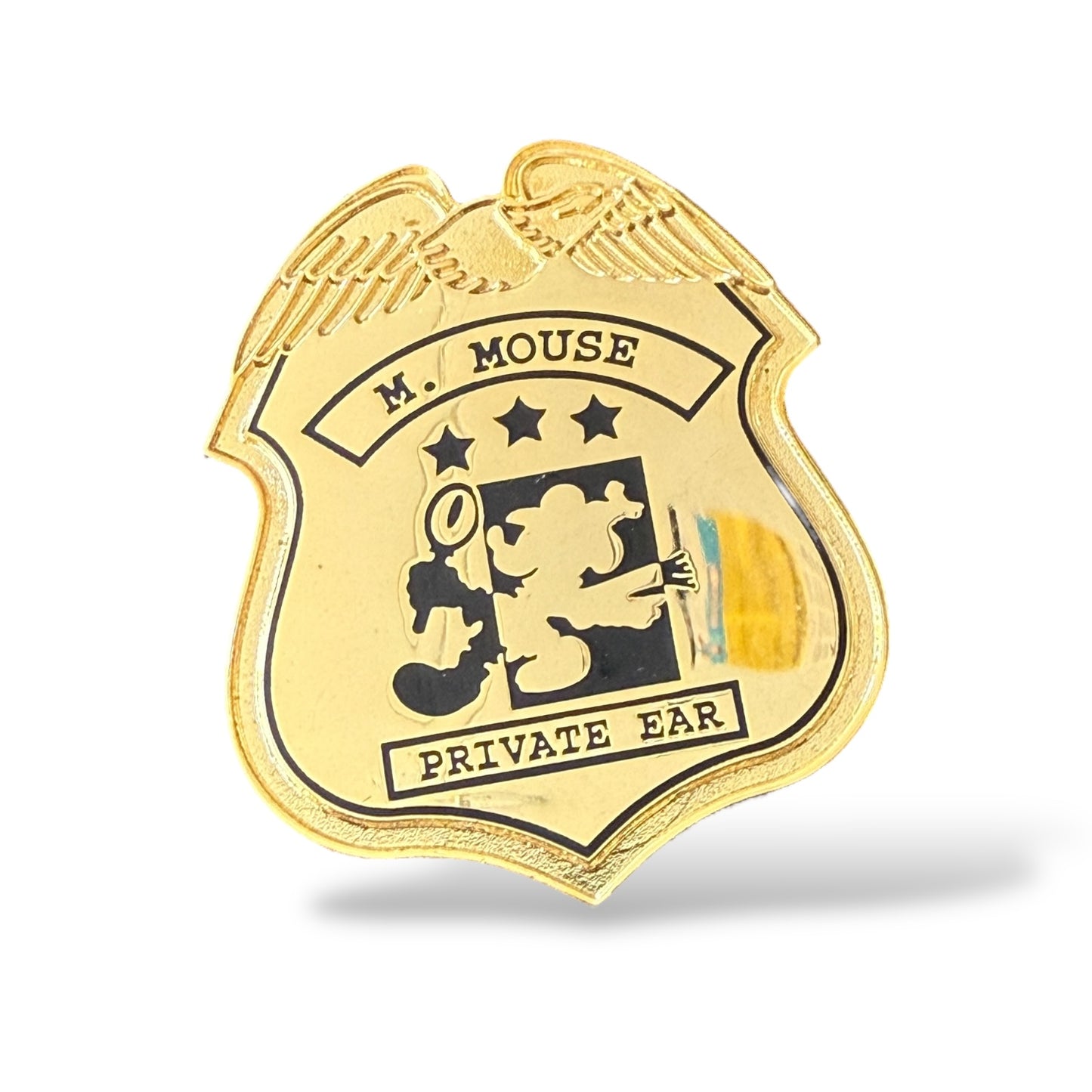 WDW Disneyana Mystery 2002 Mickey Mouse Private Ear Badge Pin