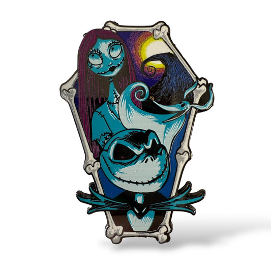 DLRP Halloween 2025 The Nightmare Before Christmas Jack, Sally, and Zero Pin