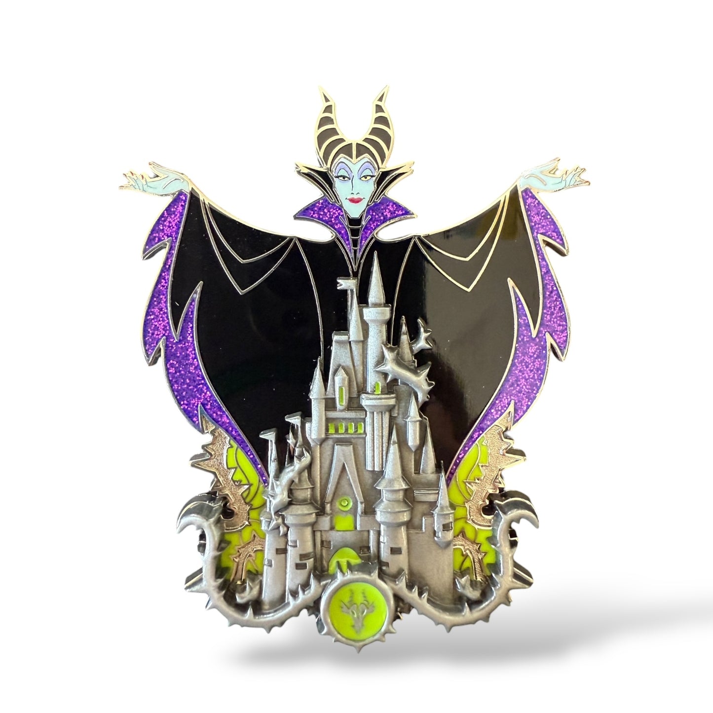 WDW Disney After Dark Maleficent Villain Castle Takeover Pin