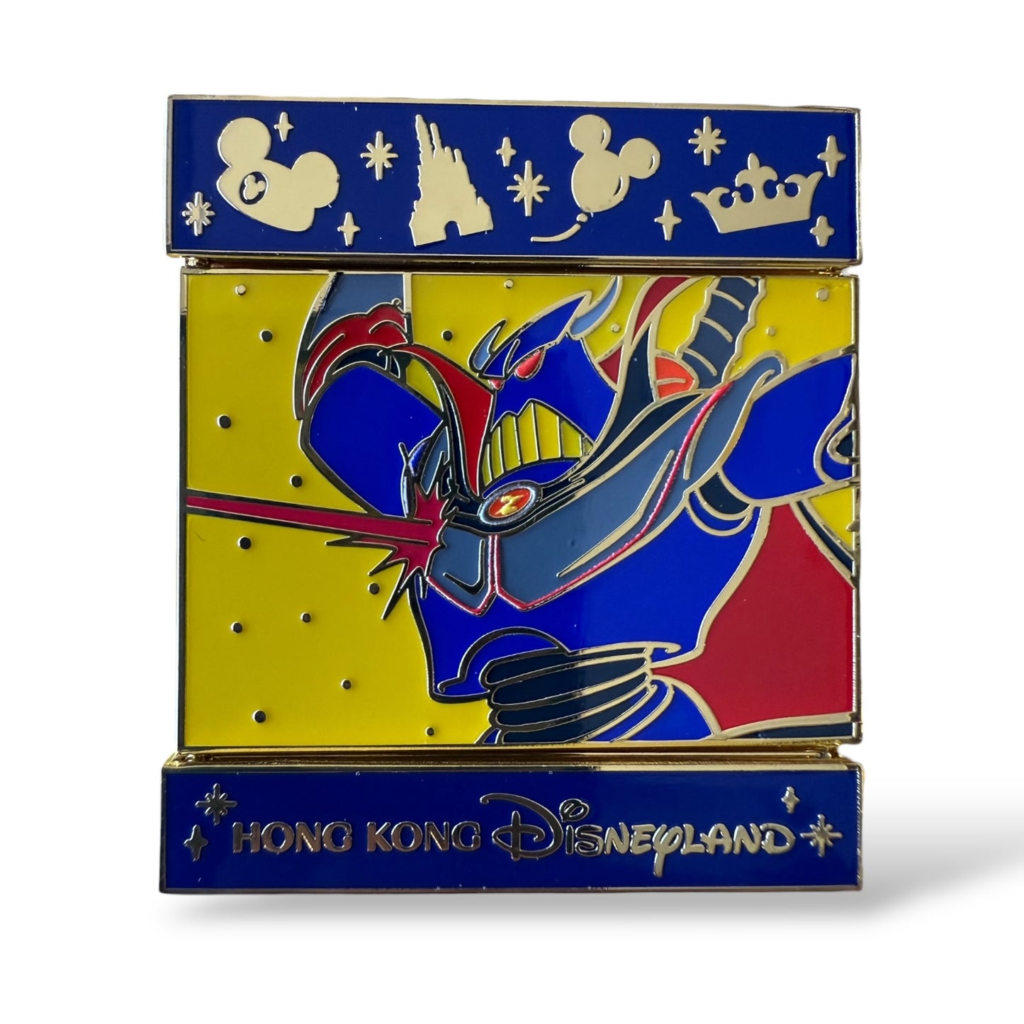 HKDL Flipping Slide Buzz Lightyear and Zurg Pin