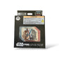 Disney Store Obi-Wan Kenobi and Darth Vader Lightsaber Duel Light-Up Jumbo Pin