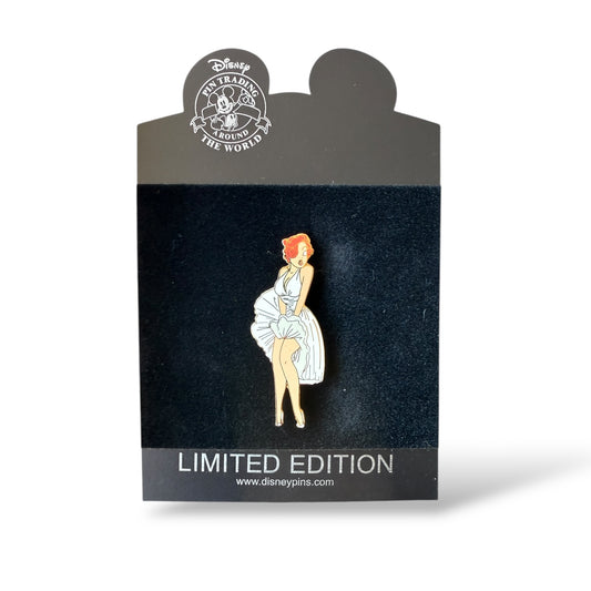 Disney Shopping Hollywood Icons Jessica Rabbit as Marilyn Monroe in The Seven Year Itch Pin